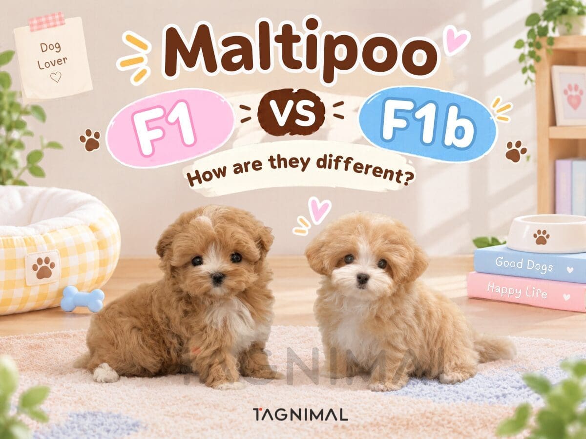 F1 vs. F1B Maltipoo comparison: first-generation Maltese-Poodle mixes versus backcross Maltipoos.